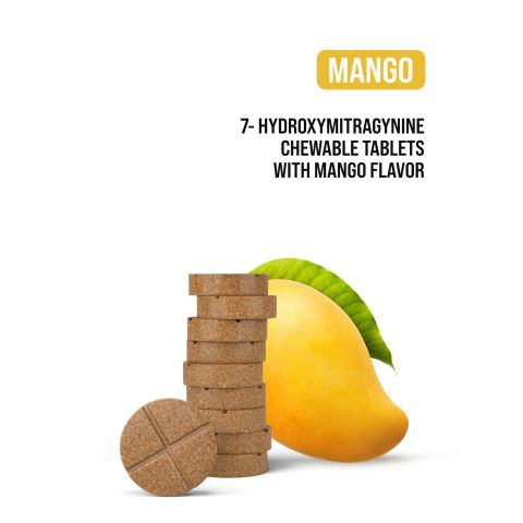 80mg 7-Hydroxy Tablets - Mango - Thumbnail 4