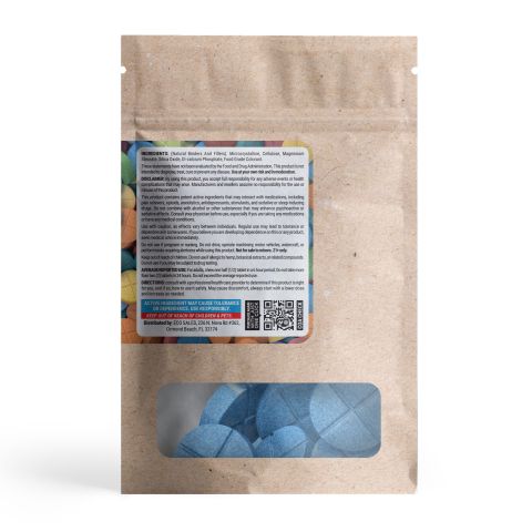 100mg 7-Hydroxy Tablets - Blueberry - Thumbnail 9