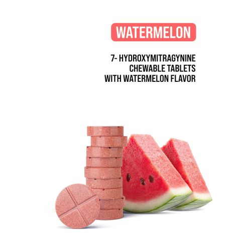 10mg 7-Hydroxy Tablets - Watermelon - Thumbnail 4