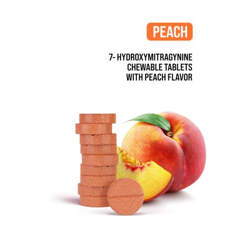 20mg 7-Hydroxy Tablets - Peach - Thumbnail 4