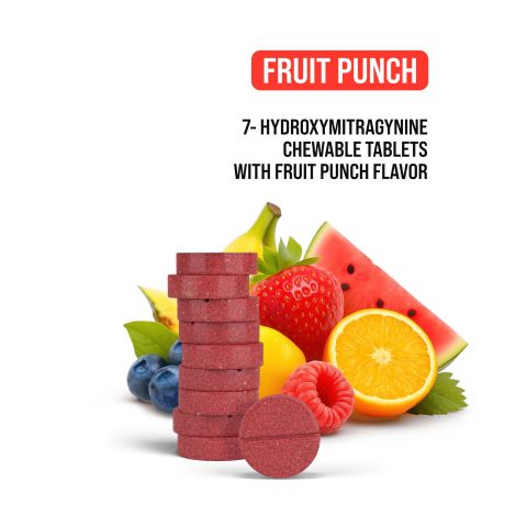 20mg 7-Hydroxy Tablets - Fruit Punch - Thumbnail 4