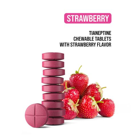 30mg Tianeptine Tablets - Strawberry - Thumbnail 4