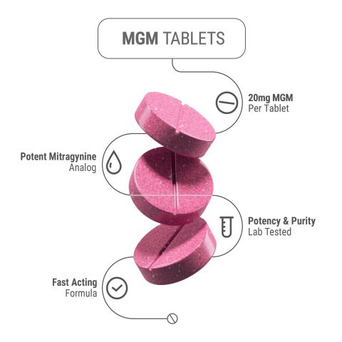 20mg MGM-15 Tablets - Strawberry - Thumbnail 5