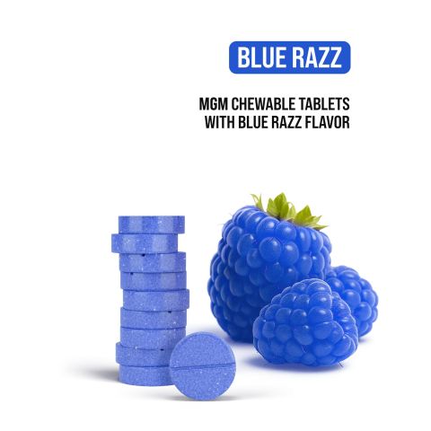 30mg MGM-15 Tablets - Blue Razz - Thumbnail 4