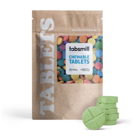 50mg L-THP Tablets - Green Apple Mint - Thumbnail 2