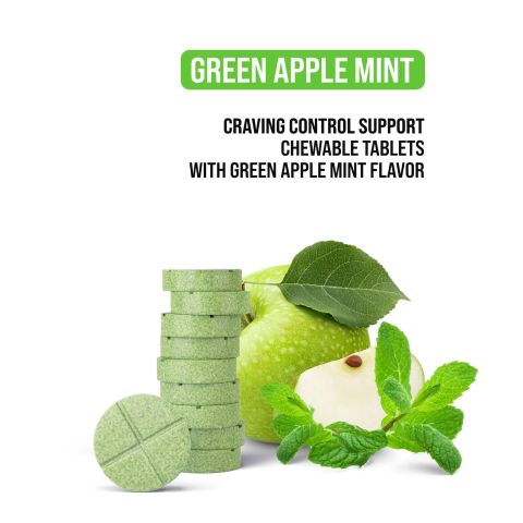 50mg L-THP Tablets - Green Apple Mint - Thumbnail 4