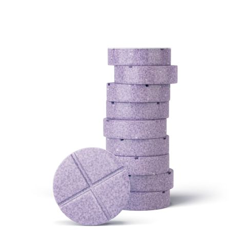 50mg L-Theanine & L-THP Tablets - Blueberry Lavander - Thumbnail 1
