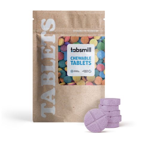 50mg L-Theanine & L-THP Tablets - Blueberry Lavander - Thumbnail 2