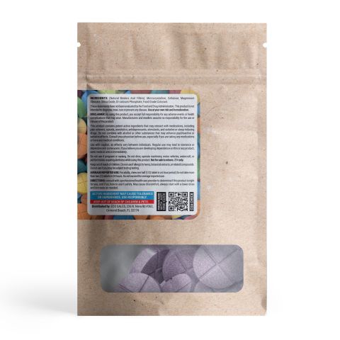 50mg L-Theanine & L-THP Tablets - Blueberry Lavander - Thumbnail 9