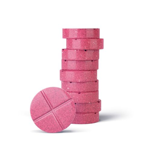 50mg Full Spectrum CBD Tablets - Strawberry - Thumbnail 1