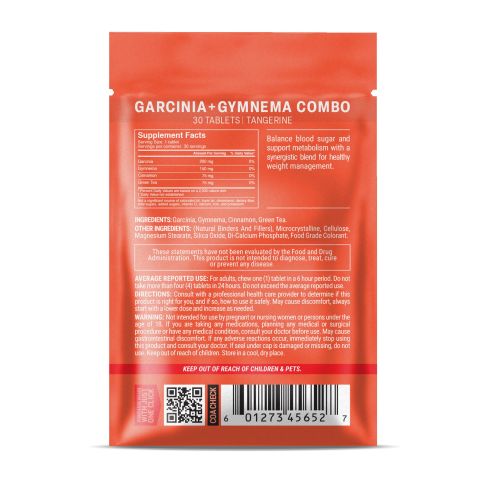 500mg - Garcinia + Gymnema Combo - Mood Tablets - Thumbnail 8