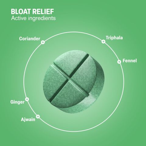 500mg - Bloat Relief - Mood Tablets - Thumbnail 5