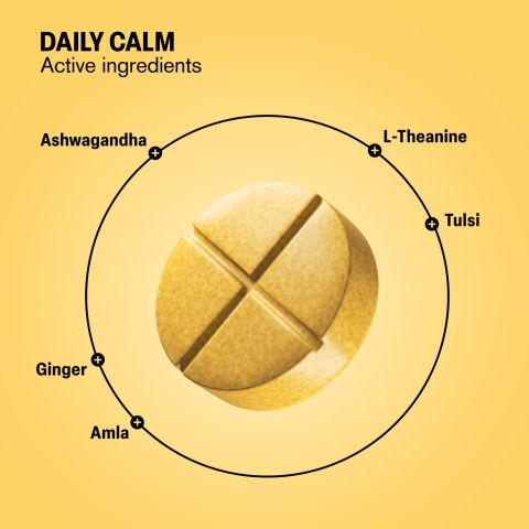500mg - Daily Calm - Mood Tablets - Thumbnail 5