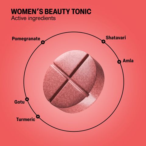 500mg - Women's Beauty Tonic - Mood Tablets - Thumbnail 5