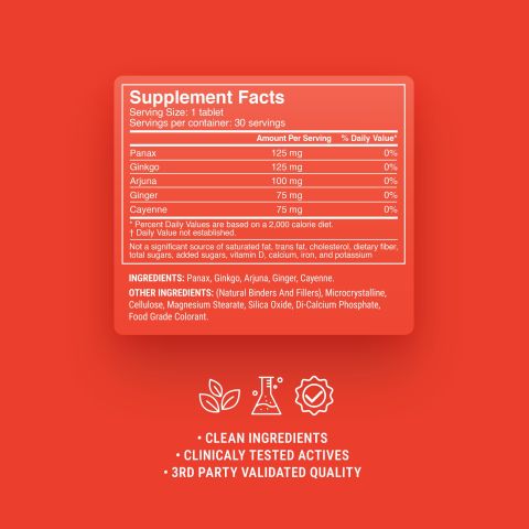 500mg - Circulation + Energy - Mood Tablets - Thumbnail 9