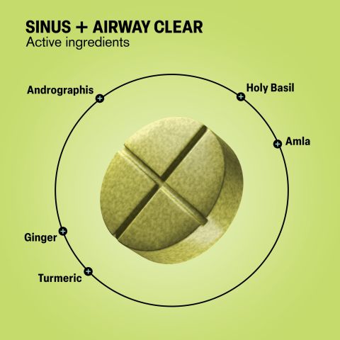 500mg - Sinus + Airway Clear - Mood Tablets - Thumbnail 5