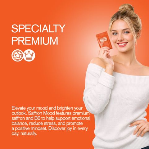 500mg - Saffron Mood - Mood Tablets - Thumbnail 6