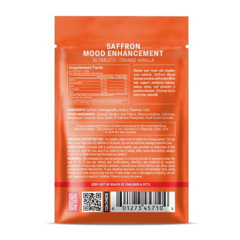 500mg - Saffron Mood - Mood Tablets - Thumbnail 8