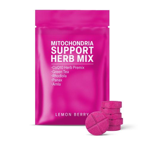 500mg - Mitochondria Support Herb Mix - Mood Tablets - Thumbnail 2