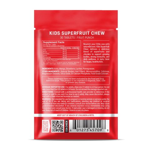 500mg - Antioxidant Multi-Herb - Fruit Punch - Mood Tablets - Thumbnail 8