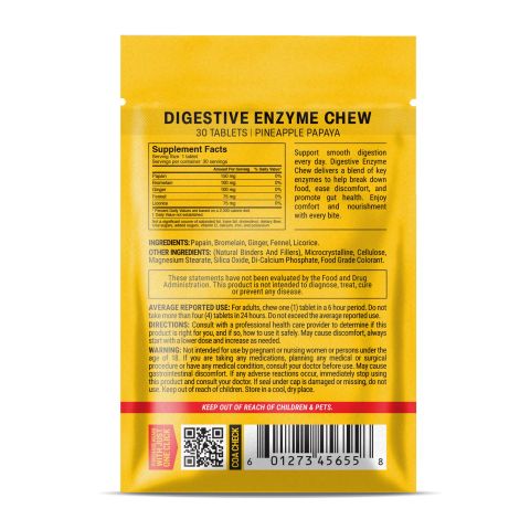 500mg - Digestive Enzyme - Mood Tablets - Thumbnail 8