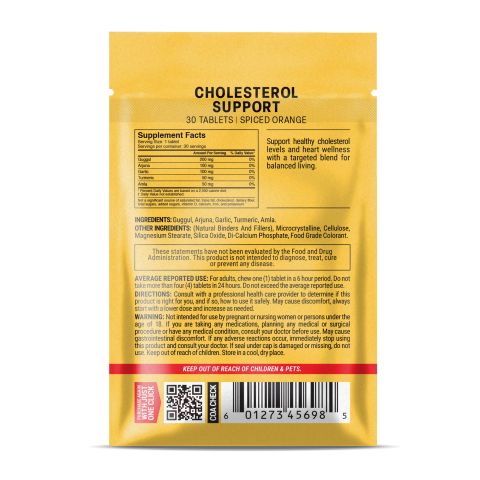 500mg - Cholesterol Support - Mood Tablets - Thumbnail 8