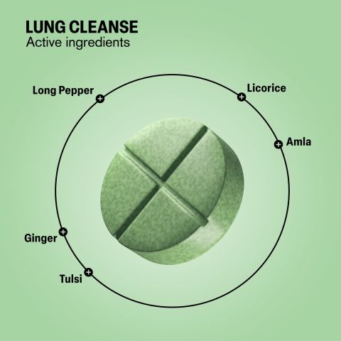 500mg - Lung Cleanse - Mood Tablets - Thumbnail 5