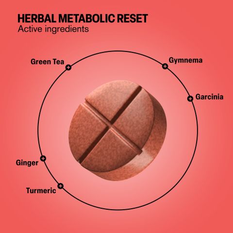 500mg - Herbal Metabolic Reset - Mood Tablets - Thumbnail 5