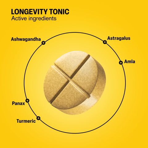 500mg - Longevity Tonic - Mood Tablets - Thumbnail 5