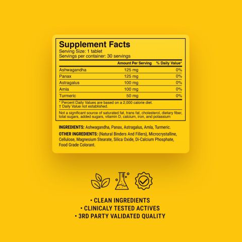 500mg - Longevity Tonic - Mood Tablets - Thumbnail 9