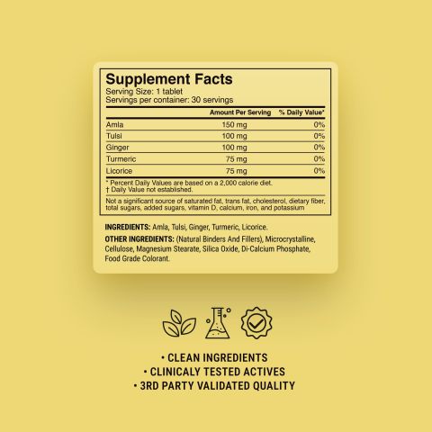 500mg - Cold Season Support - Mood Tablets - Thumbnail 9