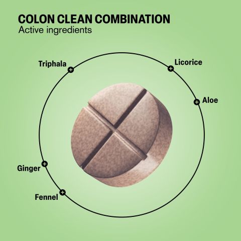500mg - Colon Clean Combination - Mood Tablets - Thumbnail 5