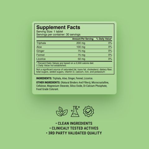 500mg - Colon Clean Combination - Mood Tablets - Thumbnail 9