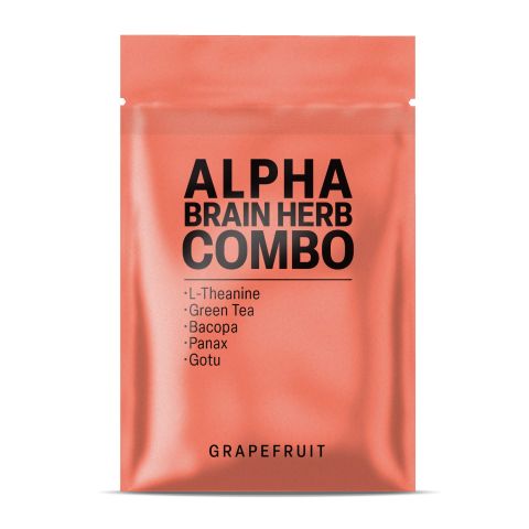 500mg - Alpha Brain Herb Combo - Mood Tablets - Thumbnail 3