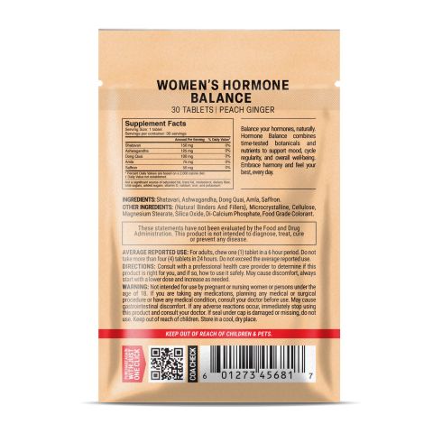 500mg - Hormone Balance - Mood Tablets - Thumbnail 8