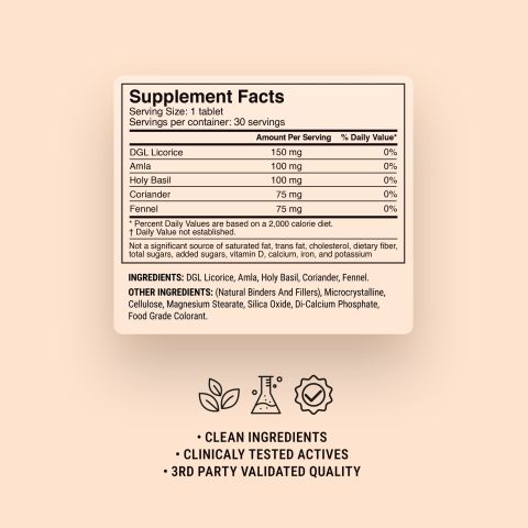 500mg - Acid Calm - Mood Tablets - Thumbnail 9