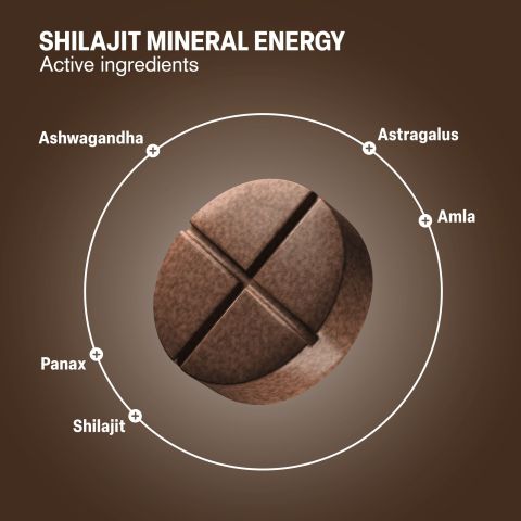 500mg - Shilajit Mineral Energy - Mood Tablets - Thumbnail 5