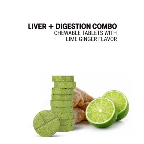500mg - Liver + Digestion Combo - Mood Tablets - Thumbnail 4