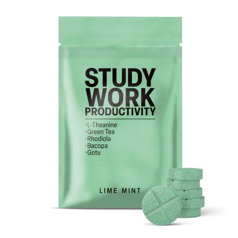 500mg - Study Work Productivity - Mood Tablets - Thumbnail 2