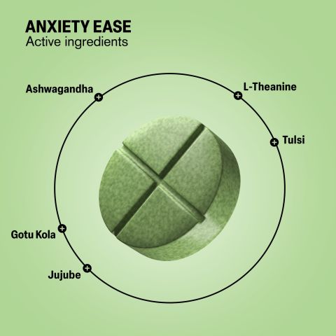 500mg - Anxiety Ease - Mood Tablets - Thumbnail 5