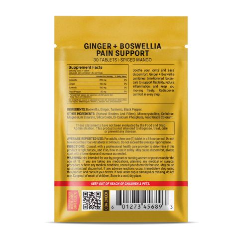 500mg - Ginger + Boswellia - Mood Tablets - Thumbnail 8