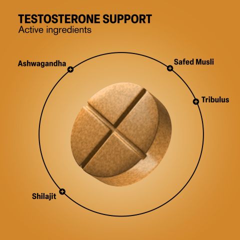 500mg - Testosterone Support - Mood Tablets - Thumbnail 5