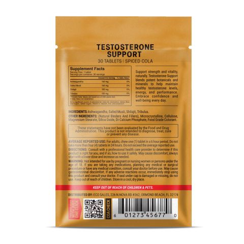 500mg - Testosterone Support - Mood Tablets - Thumbnail 8