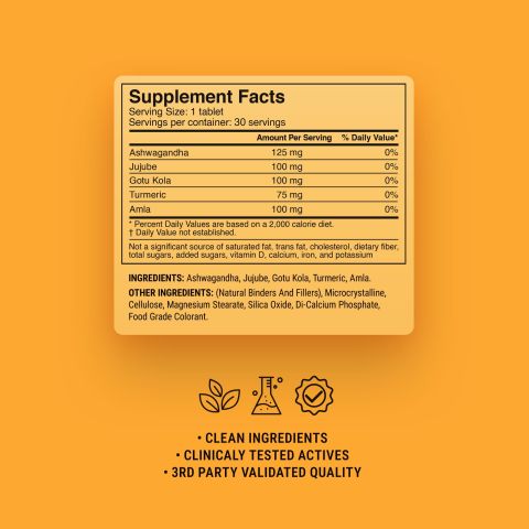 500mg - Rest & Recovery Nighttime - Mood Tablets - Thumbnail 9