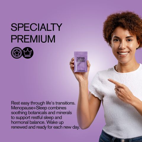 500mg - Menopause + Sleep Combo - Mood Tablets - Thumbnail 6
