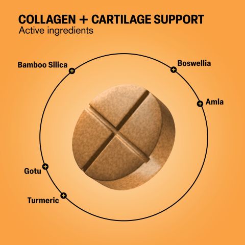 500mg - Collagen + Cartilage Support - Mood Tablets - Thumbnail 5