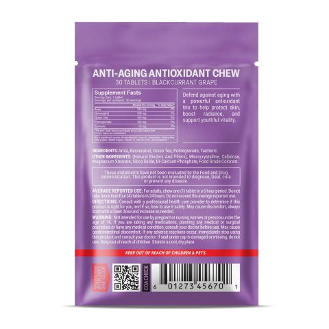 500mg - Anti-Aging Antioxidant - Mood Tablets - Thumbnail 8