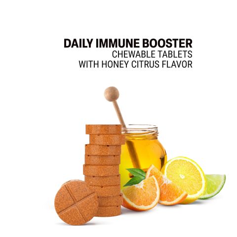 500mg - Daily Immune Booster - Mood Tablets - Thumbnail 4