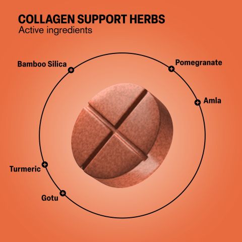 500mg - Collagen Support Herbs - Mood Tablets - Thumbnail 5