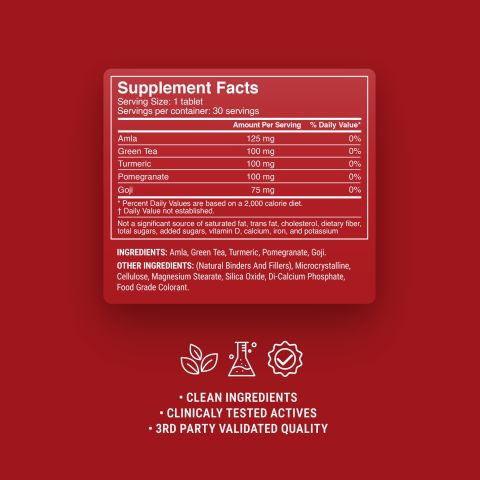 500mg - Antioxidant Multi-Herb - Mood Tablets - Thumbnail 9